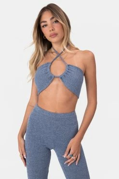 Adika Clothing Bexley Knitted Halter Bandeau Top