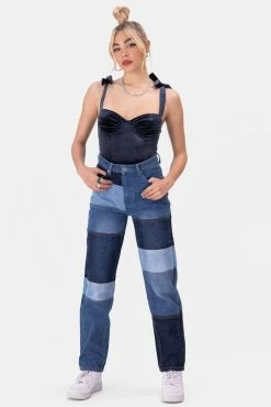 Adika Rivers Patchwork Jeans | STRAIGHT OUTLET