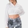 Adika Glyde Front Zip Cropped Top OUTLET