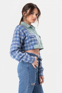 Adika OUTLET Wyoming Plaid Cropped Shirt