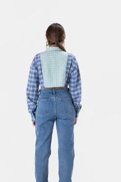 Adika OUTLET Wyoming Plaid Cropped Shirt