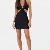Adika Ringo Cut-Out Halter Mini Dress OUTLET