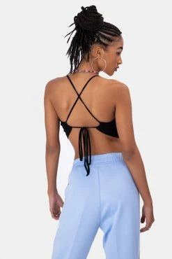 Adika Haydn Criss-Cross Back Crop Top OUTLET