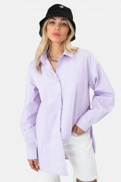 Adika Piper Oversized Button-Down Shirt OUTLET