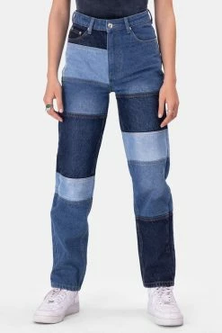 Adika Rivers Patchwork Jeans | STRAIGHT OUTLET