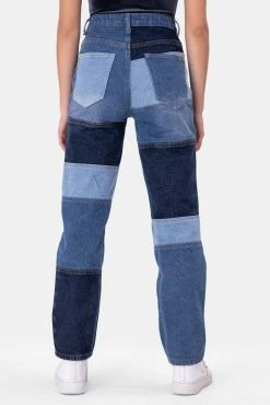 Adika Rivers Patchwork Jeans | STRAIGHT OUTLET