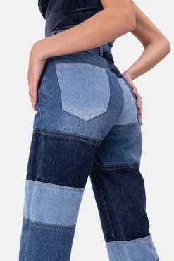 Adika Rivers Patchwork Jeans | STRAIGHT OUTLET