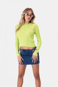 Best Pirce 👍 Adika Lucid Rib Knit Sweater OUTLET 👏 7 Adika Lucid Rib Knit Sweater OUTLET