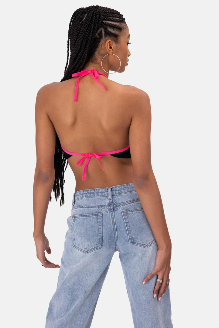 Best Sale 👏 Adika OUTLET Prydz Halter Crop Top 🌟 4 Adika OUTLET Prydz Halter Crop Top