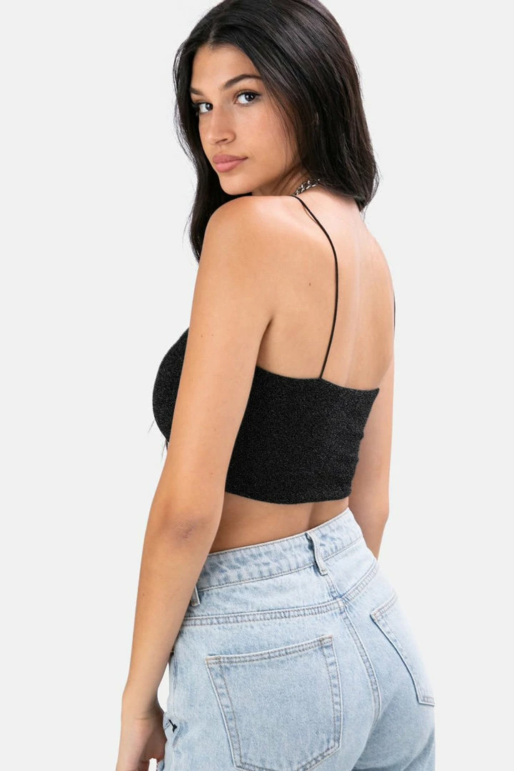Budget 🥰 Adika Blair Lurex Crop Top OUTLET 🌟 4 Adika Blair Lurex Crop Top OUTLET