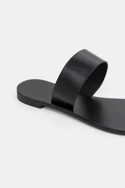 Adika Olympic Faux Leather Sliders