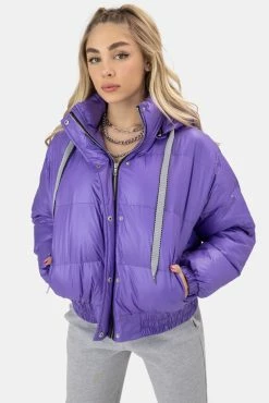 Adika Swag Detachable Hood Puffer Jacket OUTLET