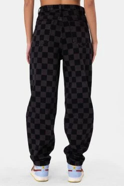 Adika OUTLET Donovan Checkered Jeans | OVERSIZED