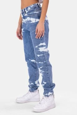 Adika Whites Bleached Jeans | MOM