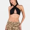 Adika OUTLET ANGEL Cropped Halter Top