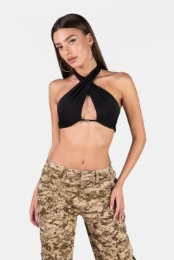 Adika OUTLET ANGEL Cropped Halter Top