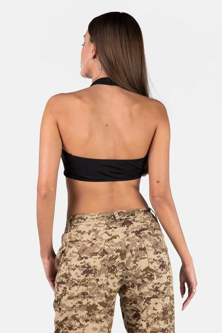 Best Sale 😉 Adika OUTLET ANGEL Cropped Halter Top 🤩 4 Adika OUTLET ANGEL Cropped Halter Top