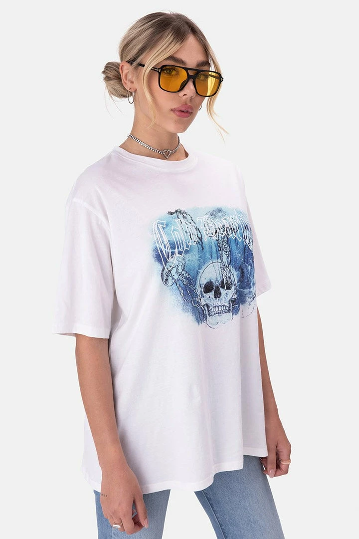 Best Pirce 👏 Adika Clothing COLD HEARTED Oversized Tee 👍 3 Adika Clothing COLD HEARTED Oversized Tee