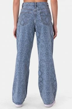 Adika OUTLET Cobra Printed Jeans | WIDE