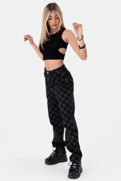 Adika Shaw Cut-Out Cropped Top