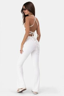 Best deal 💯 Adika Clothing Marvin Tie-Back Denim Jumpsuit 👏 9 Adika Clothing Marvin Tie-Back Denim Jumpsuit