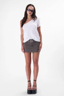 Adika Darez One-Shoulder Tee