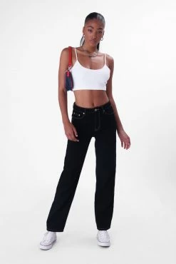 Adika New Chino Ribbed Crop Top