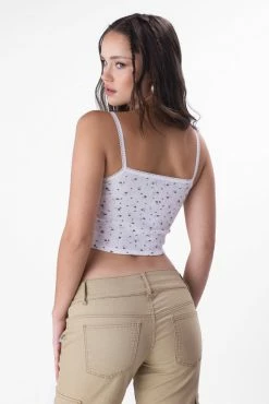 Wholesale โญ Adika Madeline Lace Detail Crop Top ๐ 10 Adika Madeline Lace Detail Crop Top