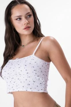 Wholesale โญ Adika Madeline Lace Detail Crop Top ๐ 8 Adika Madeline Lace Detail Crop Top