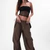 Adika Norman Cord Elastics Nylon Pants