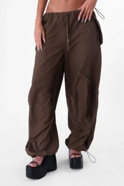Adika Norman Cord Elastics Nylon Pants