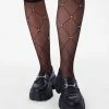 Adika Wonder Fishnet Knee Socks
