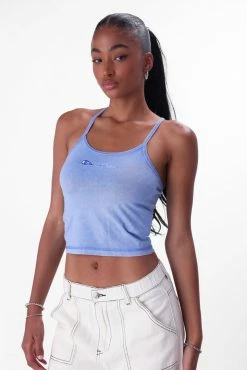 Adika Champion // Acid Wash Crop Top