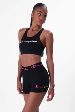 Adika Champion // Script Logo Racerback Bra Top Brands