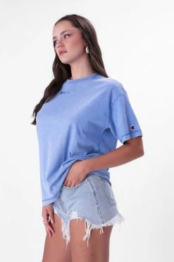 Adika Champion // Logo Embroidery Oversized Wash Tee