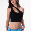 Adika Spoiler One-Shoulder Crop Top Best Sellers