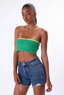 Adika Subsonic Fringed Denim Shorts