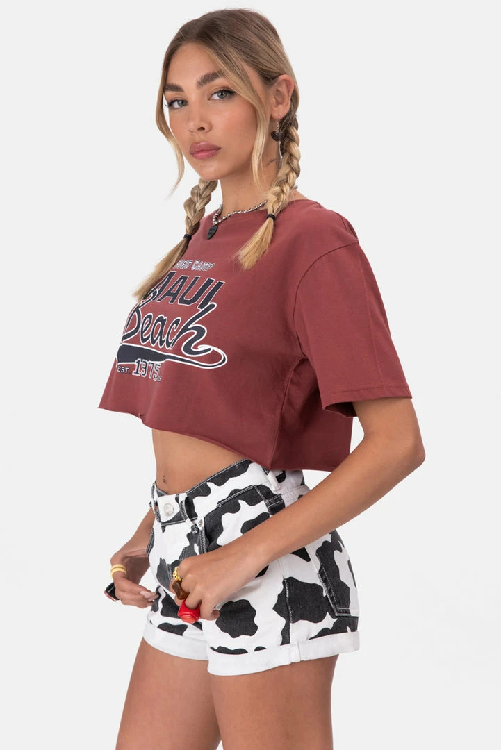 Cheap ✨ Adika MAUI Cropped Tee OUTLET 🔥 3 Adika MAUI Cropped Tee OUTLET