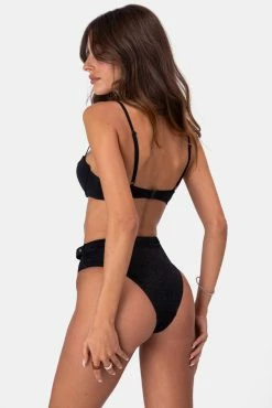 Adika OUTLET Glitters Cupped Lurex Bikini Top