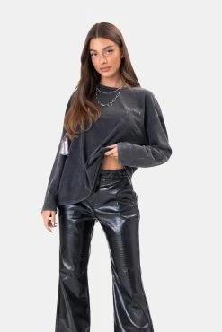 Adika Skeleton Oversized Washed Tee