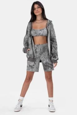 Adika OUTLET Paster Tie-Dye Biker Shorts