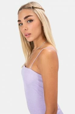 Adika Delgado Glitter Mini Dress OUTLET