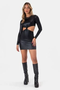 Adika Trickster Cut-Out Mini Dress