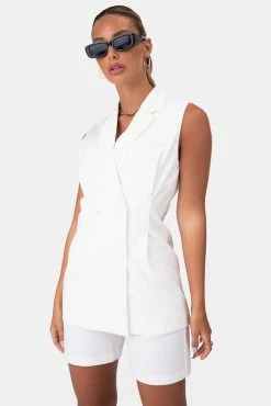 Adika Evangelista Sleeveless Blazer
