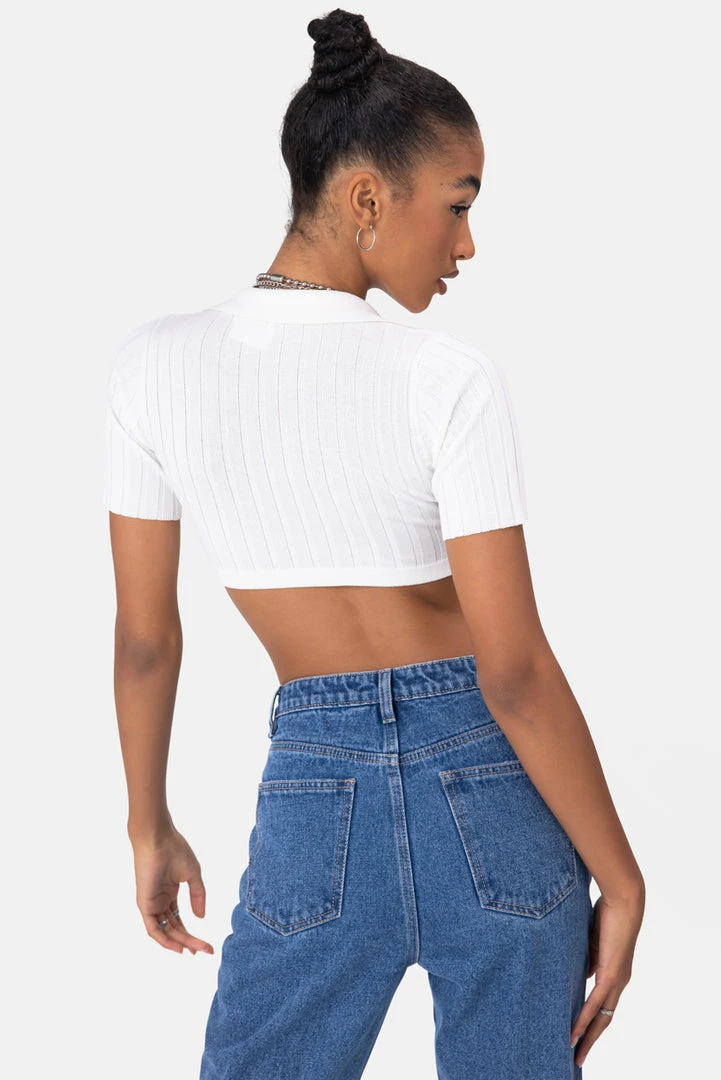 New 😍 Adika Skate Rib Knit Crop Top 🔥 4 Adika Skate Rib Knit Crop Top