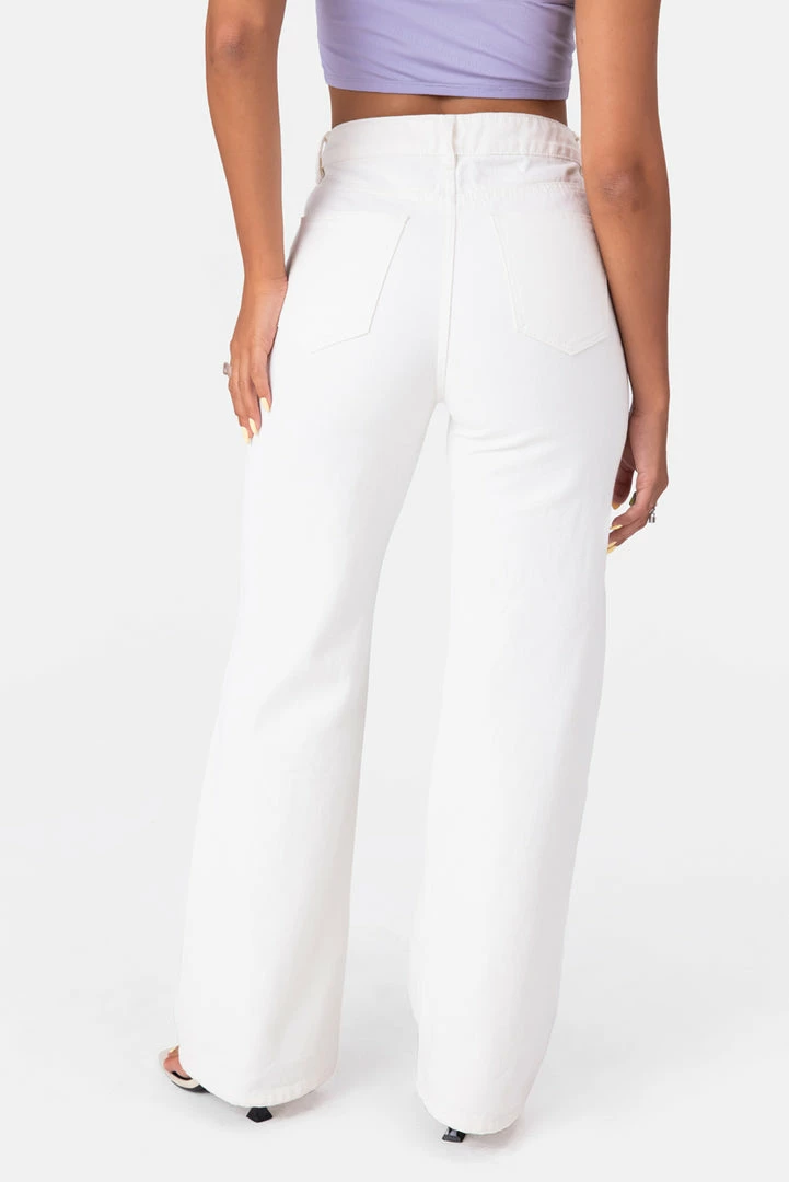 Best deal 🎉 Adika Clothing Ridie Ripped 👖 Jeans | WIDE 🤩 4 Adika Clothing Ridie Ripped Jeans | WIDE