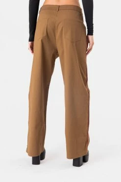 Adika Clothing Roldy Side-Stripe Baggy Pants