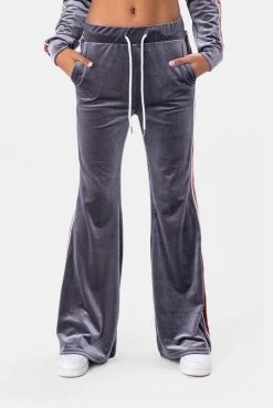 Adika FLAWLESS Flared Velvet Sweatpants