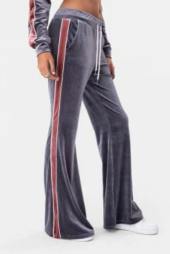 Adika FLAWLESS Flared Velvet Sweatpants