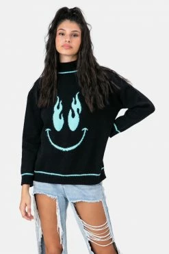 Adika Trick Woven-In Knit Sweater